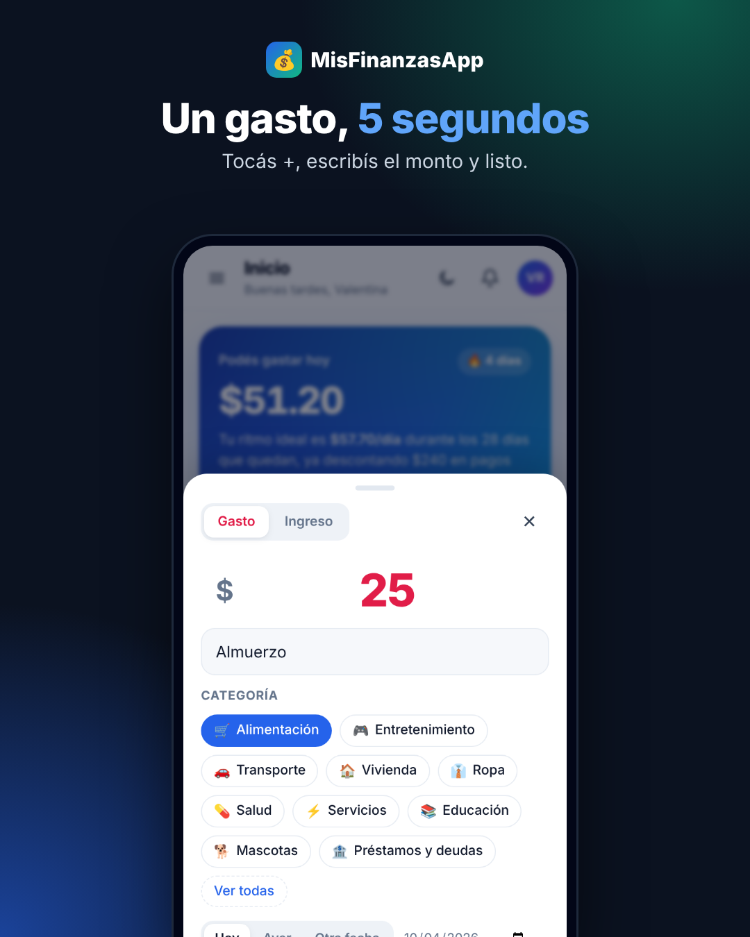 Post — Un gasto en 5 segundos